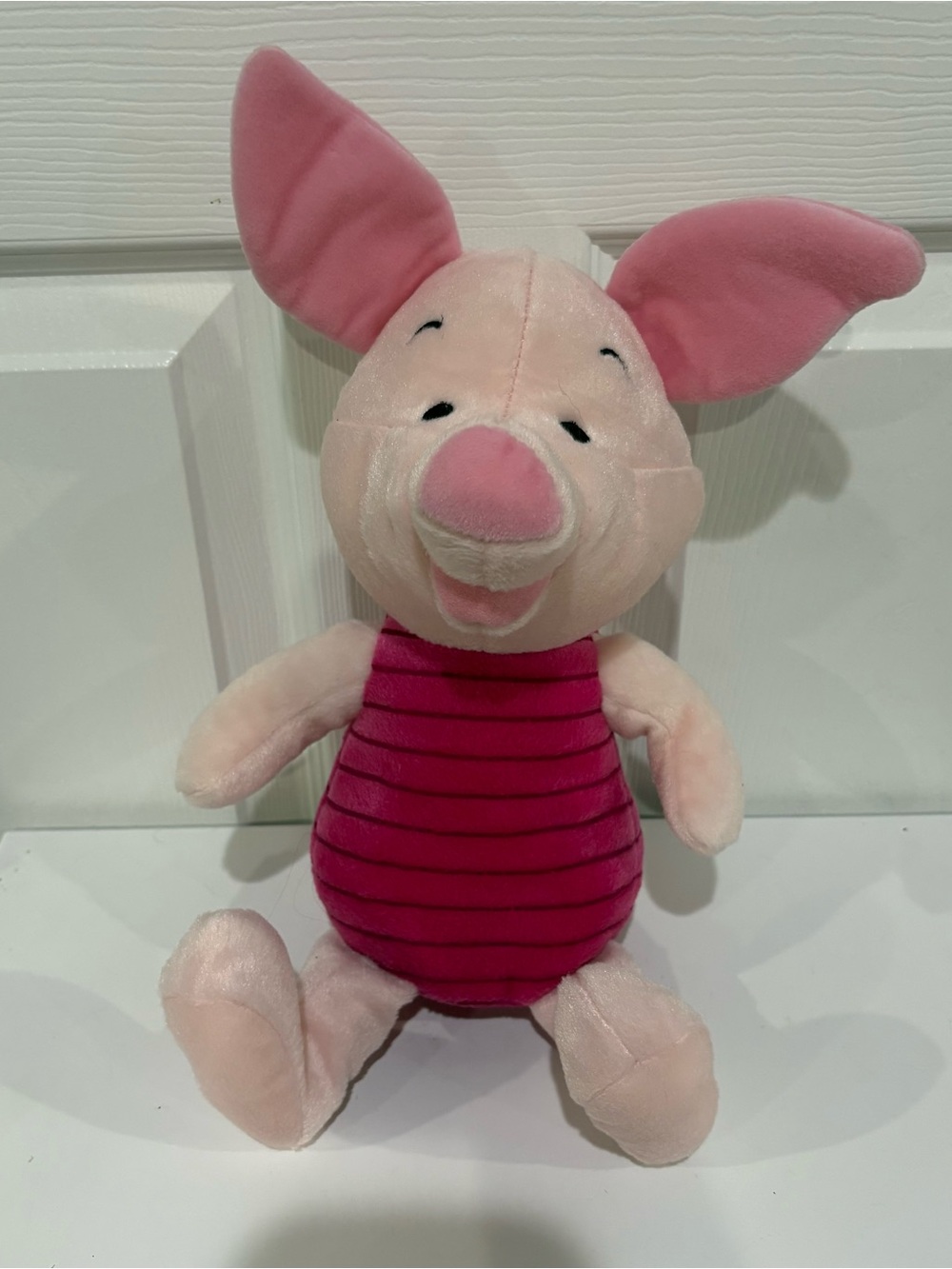 Disney Pink Piglet Plush Toy - Light Pink & Dark Pink